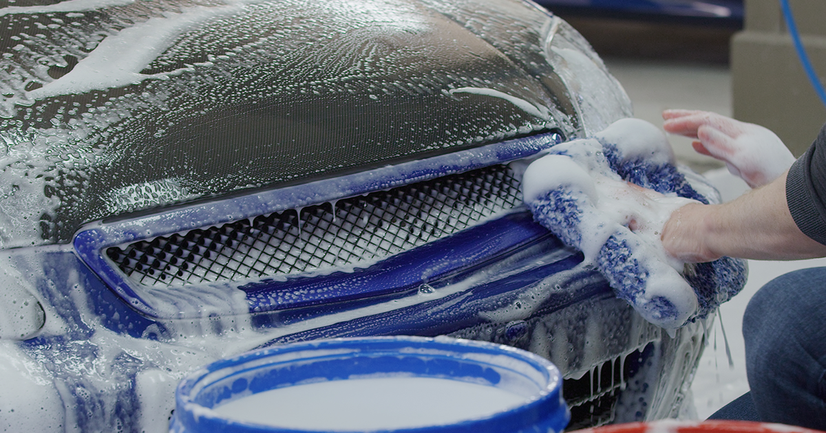 Car Wash Pad, Microfiber Car Wash Supplies for Cars, Trucks and Motorcycles