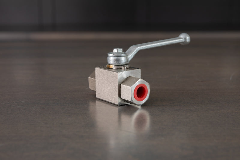 Stainless Steel 2-Way High Pressure Valve 3/8" FNPT