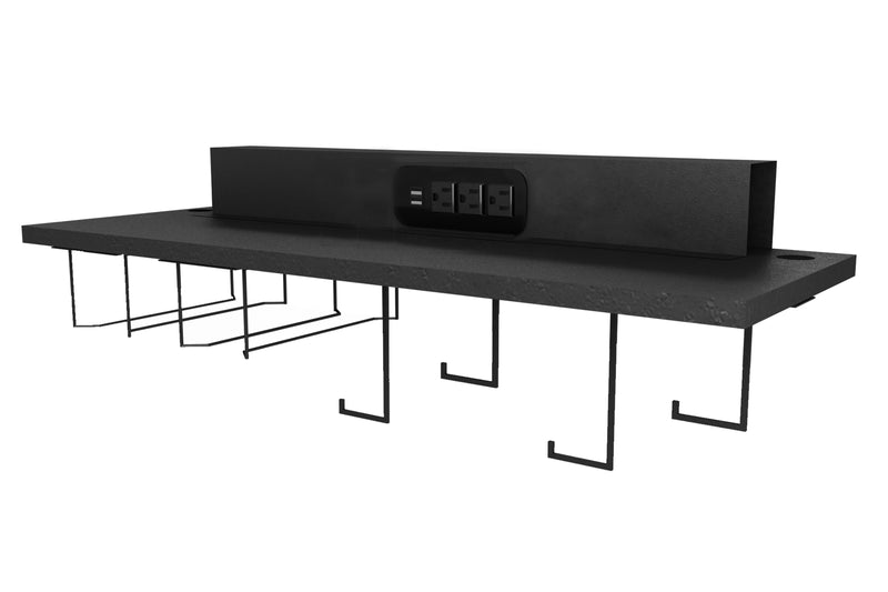 ProSlat Fusion Plus Charging Shelf 40"