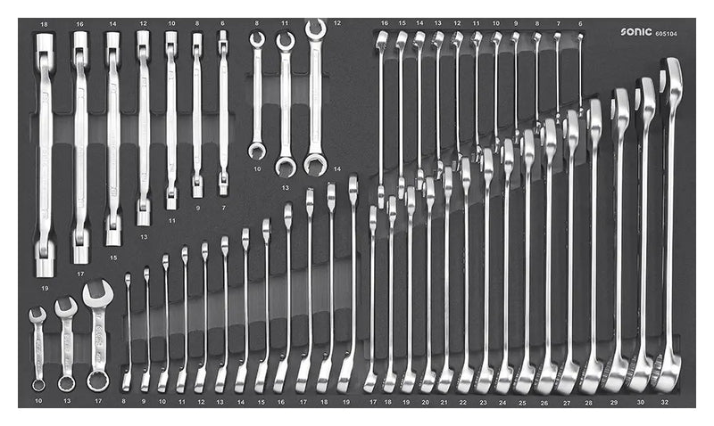 Metric Wrench Set, 51-PCS - (Large)