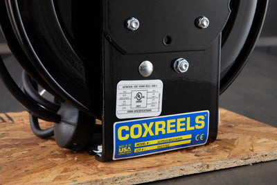 Coxreels Power Cord Reel - Gloss Black