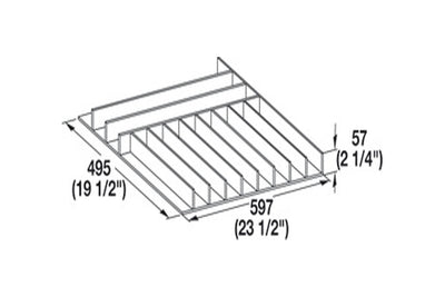 Hafele Fineline Cutlery Tray