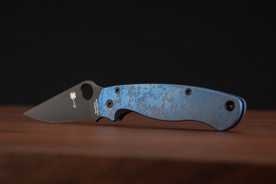 Custom Spyderco Para Military 2