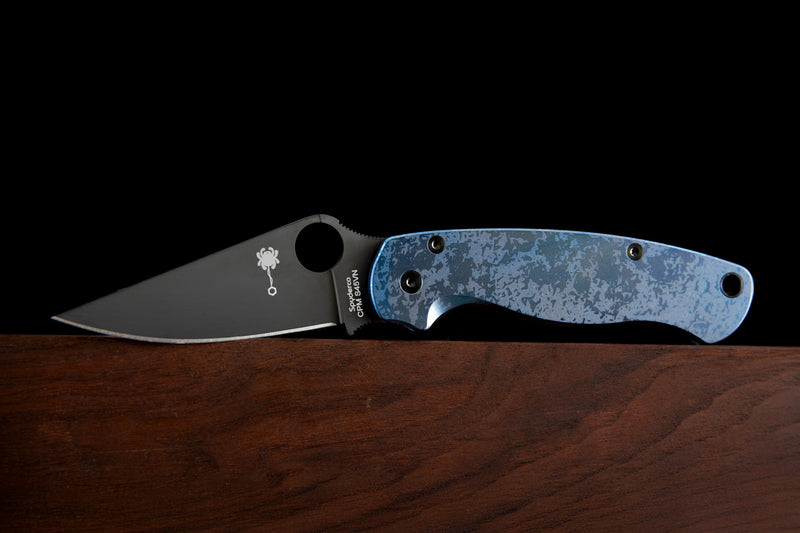 Custom Spyderco Para Military 2