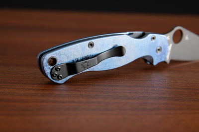 Custom Spyderco Para Military 2