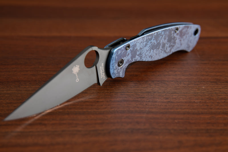 Custom Spyderco Para Military 2