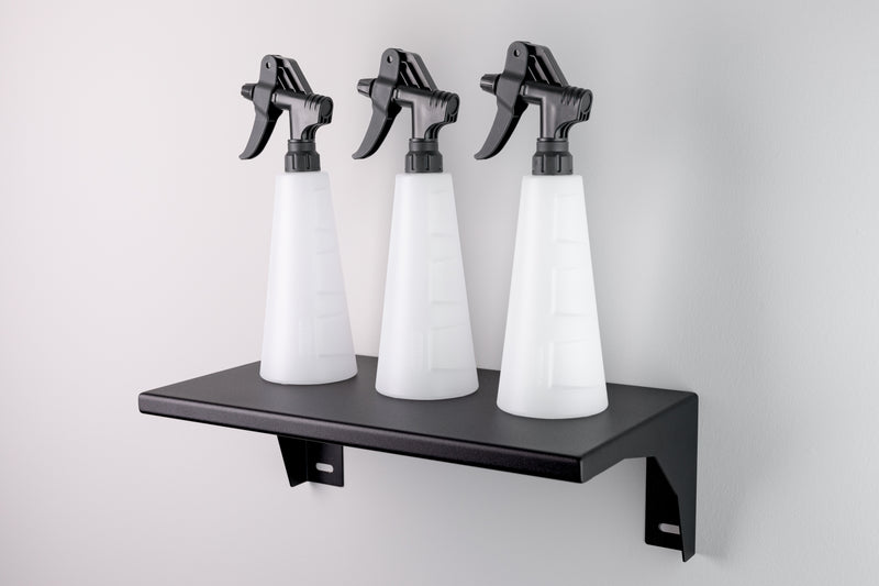 Obsessed Garage Wrinkle Black Shelving