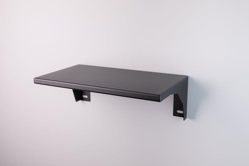 Obsessed Garage Wrinkle Black Shelving