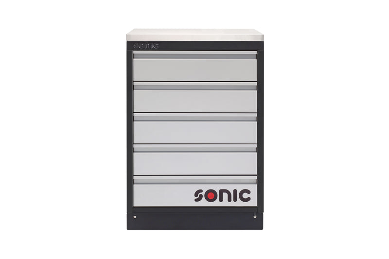 Sonic Tools MSS 674MM Cabinet with 5 Drawers