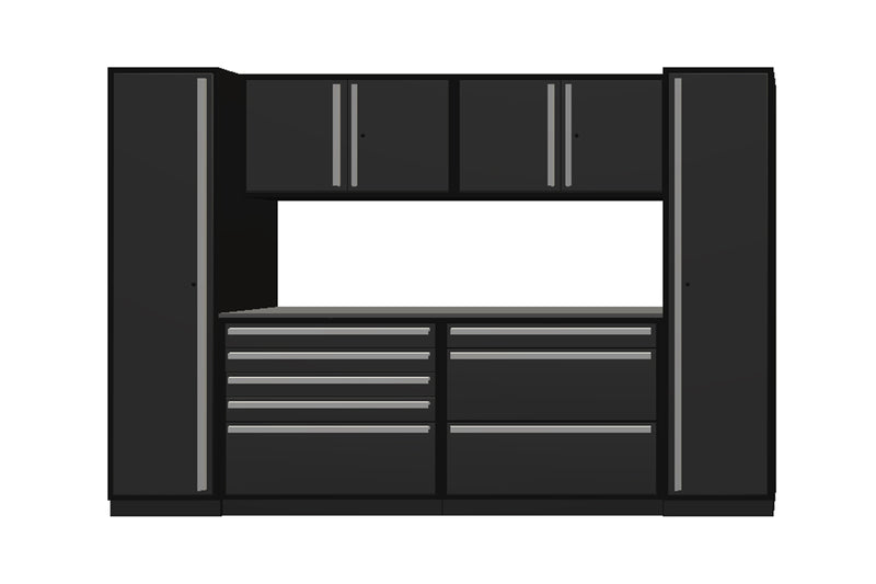 ProSlat Fusion Plus 120" Single Door Locker Preconfigured Array