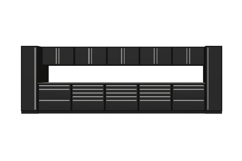 ProSlat Fusion Plus 240" Single Door Locker Preconfigured Array