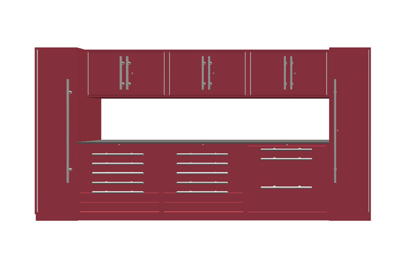 ProSlat LUX 160" Single Door Locker Preconfigured Array