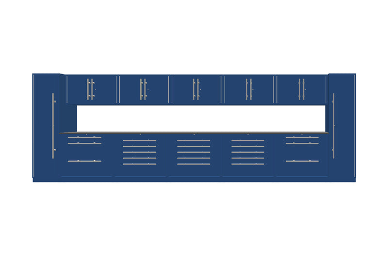 ProSlat LUX 240" Single Door Locker Preconfigured Array