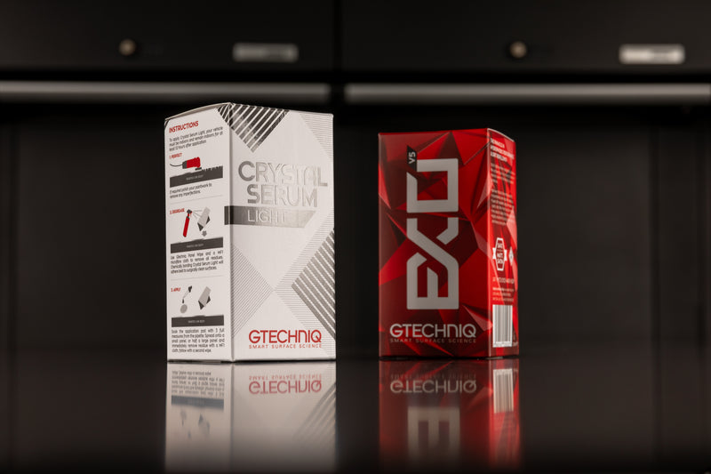 Gtechniq Crystal Serum Light & EXO v5 50ml Combo, 2 Step Ceramic Coating  Kit