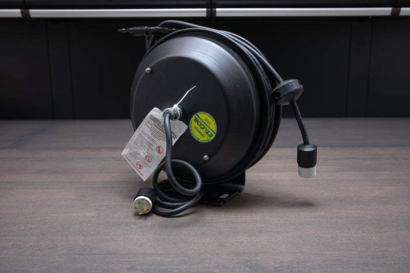 Retractable Extension Cord Reel | Cox Power Cord Reel | Obsessed Garage