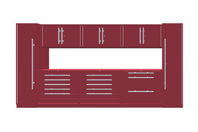 ProSlat LUX 160" Single Door Locker Preconfigured Array