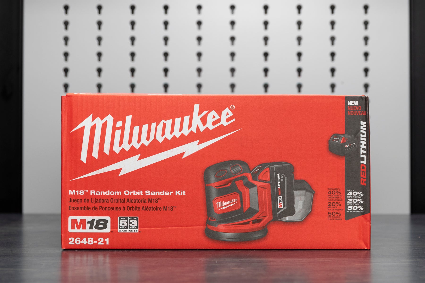 Milwaukee M18™ Random Orbit Sander 2648-21, 2648-20 Obsessed Garage