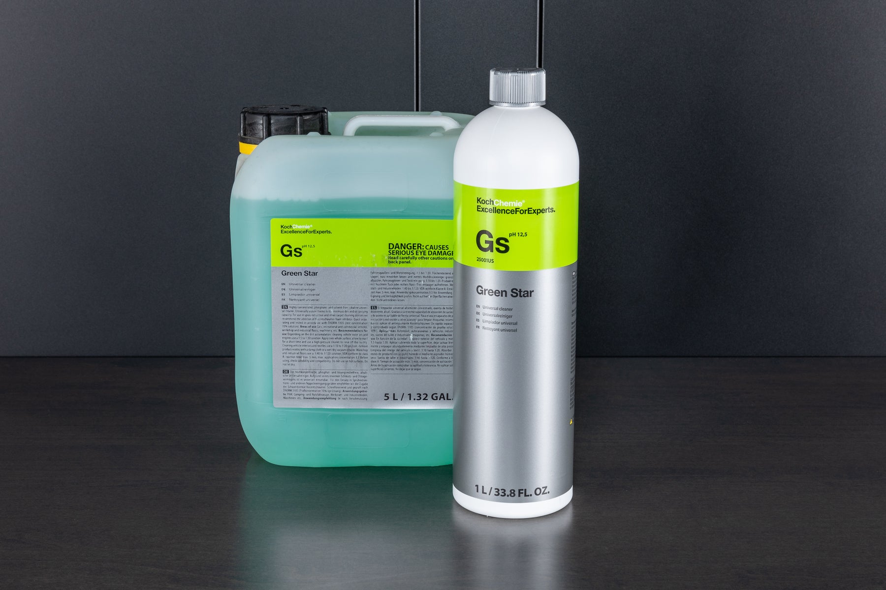 Koch-Chemie Green Star Highly Concentrated Phosphate-Free Solvent-Free  Universal Cleaner for Auto, Machinery, Commercial, Industrial Use