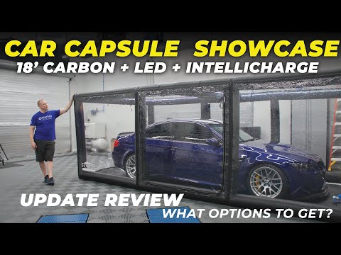 Car Capsule Super Car SC1 Showcase Car Storage Bubble 16' and 18